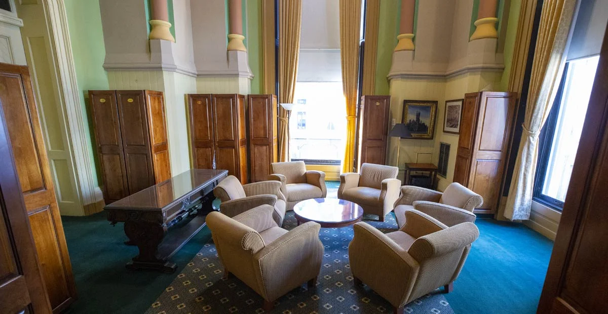 BlogPost-ImageTemplate Room with chairs surrounding a table